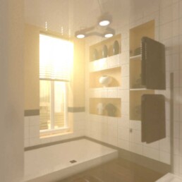 bathroom 3d render