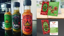 yoyo laos sauce print design