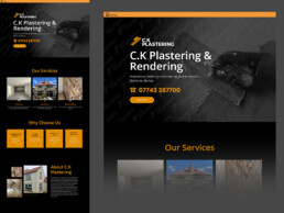 ck plastering website